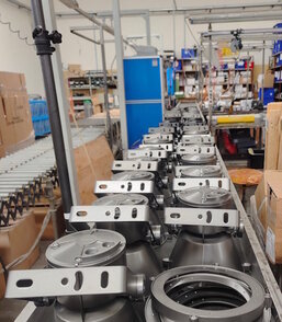 Giesseti srl Linea di assemblaggio